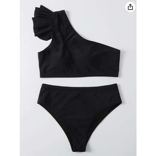 biquini top croppet com bojo removivel e babado calcinha hotpants ou cintura alta com gringa moda verão praia