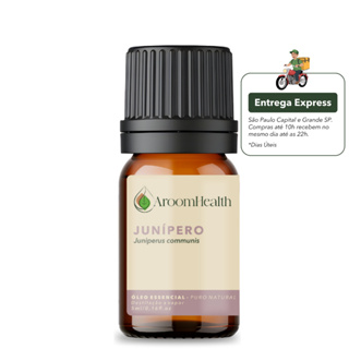 Óleo essencial puro natural de Junípero 5 ml AroomHealth em Oferta na Shopee