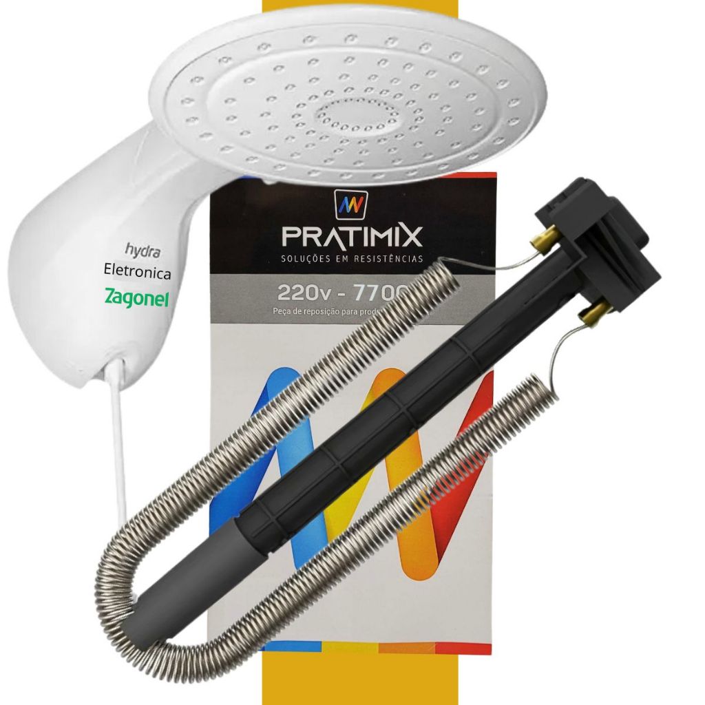 Resistencia Pratimix Thermosystem Hydra- Sagonel Optima Eletronica 220v 7700w