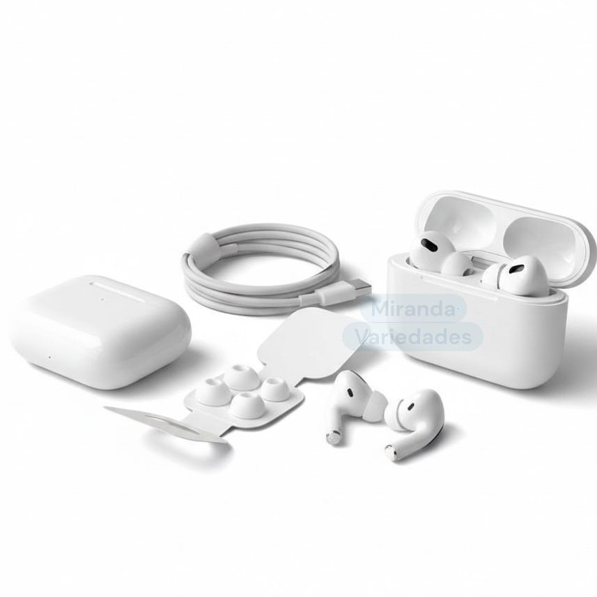Fone de Ouvido Sem Fio PRO 6 Airpods Com Cancelamento De Ruído  Premium Bluetooth para iOS E Android em Oferta na Shopee