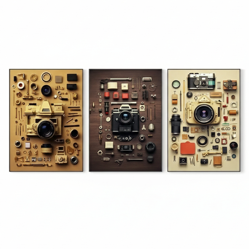 Quadro decorativo Camera Evolution 40x60