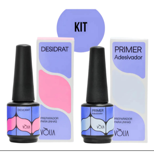 Kit Volia Preparadores Desidratador e Primer sem acido em Oferta na Shopee
