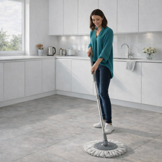 Cabo Mop Giratório limpeza Completo Substituição Fácil Compatível Uso Diário Faxina Rápida em Oferta na Shopee
