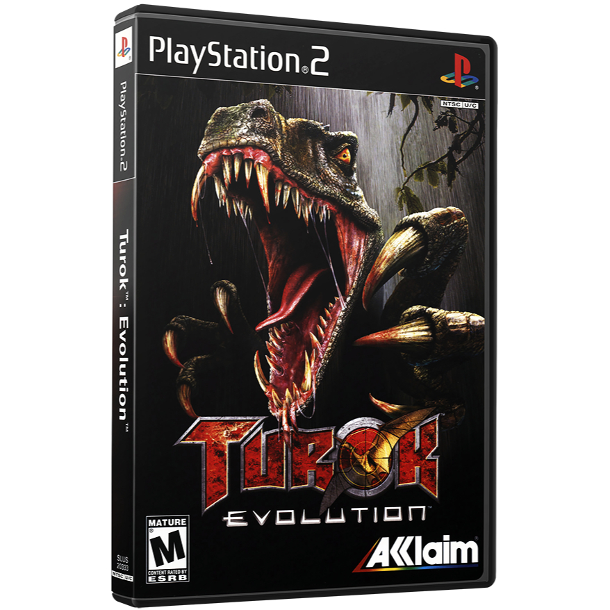 Jogo Turok Evolution para play 2 ps2