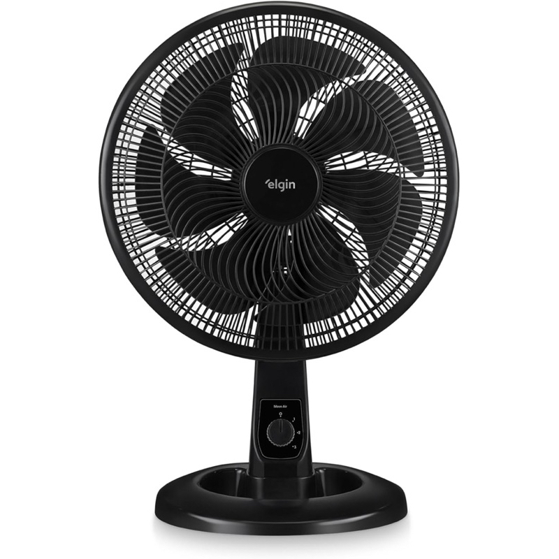 Ventilador de Mesa Elgin Breeze Air 40cm Preto – 127V