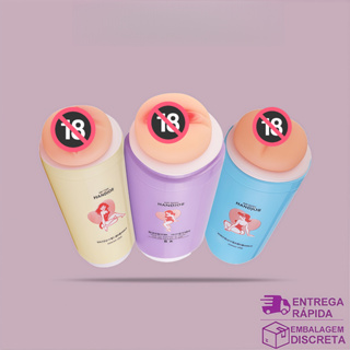 Masturbador Masculino Boca, Ânus e Vagina – 3 Modelos, TPE Realista 17cm em Oferta na Shopee