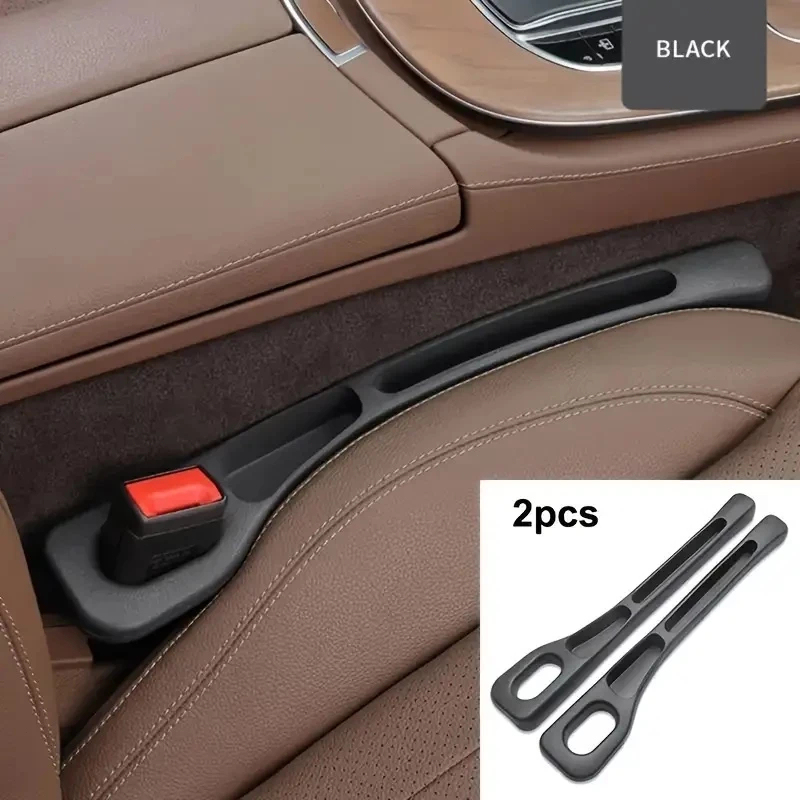 2 Pcs Assento De Carro Gap Filler Costura Lateral Plug Strip À Prova De Vazamento Tira De Enchimento Organizad em Oferta na Shopee