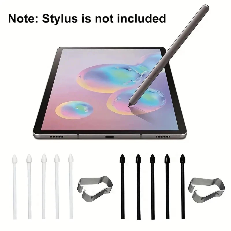 Pontas de Reposição Resistente P/caneta S pen para tablet sansung s6 lite/s7/s8/s9/note10/note 20