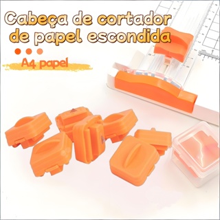 Cortador de papel substituição cabeça lâmina de reposição de segurança A4 mini cortador de papel em Oferta na Shopee