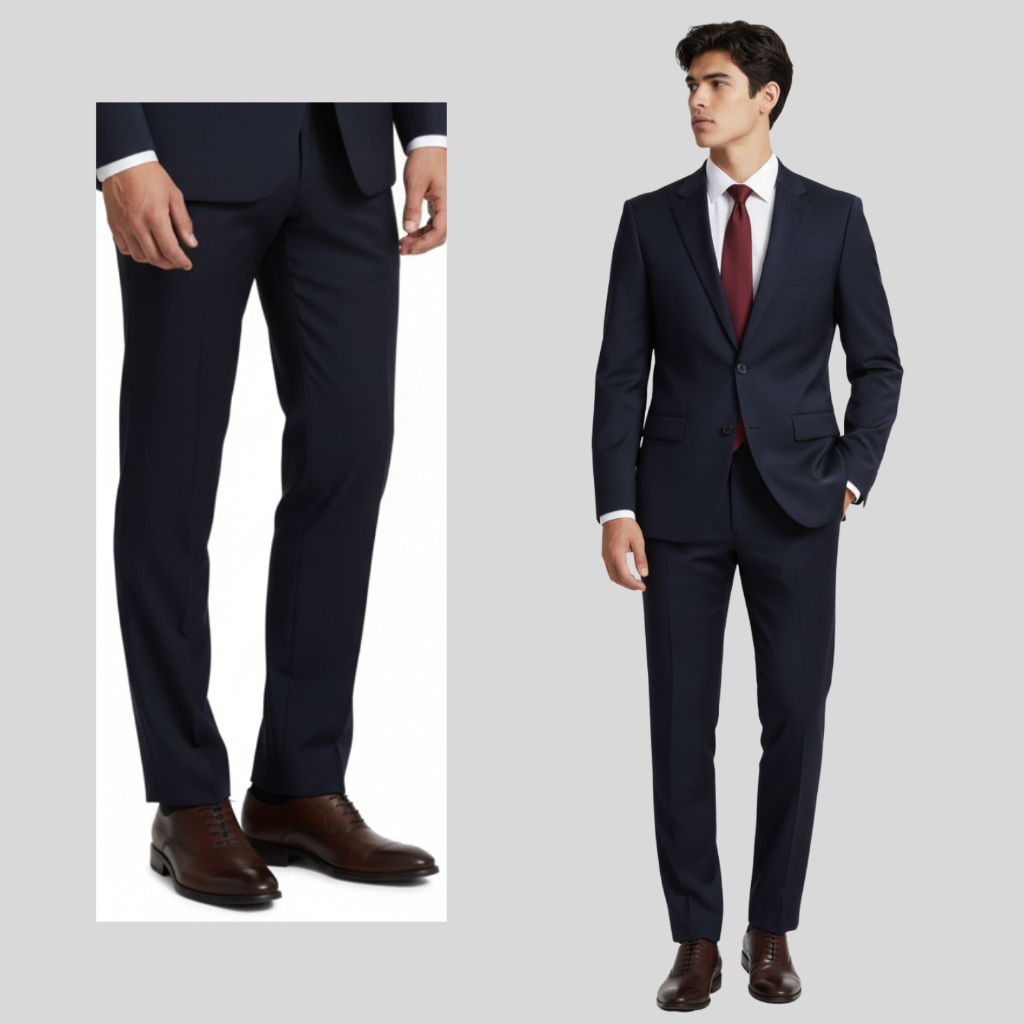 Calça Masculina Alfaiataria Esporte Fino Elastano Terno Slim Premium Casual