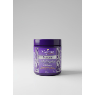 Máscara Matizadora Platinum 500g Desamareladora Cabelo Loiro Branco Cinza Hidratação Profissional em Oferta na Shopee