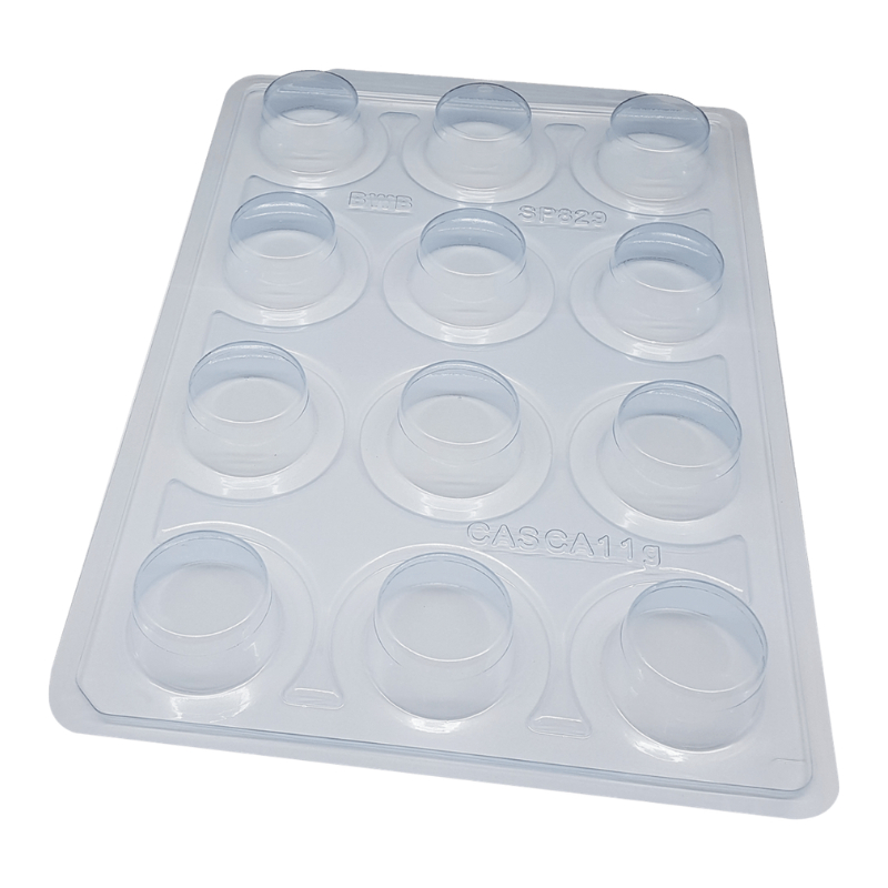 BWB 3518 Forma de Acetato com Silicone 3 partes Mini Pão de Mel SP 829