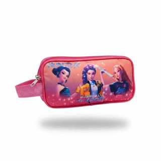 Estojo Escolar Infantil Guerreiras do K-pop Com Dois Repartimentos em Oferta na Shopee