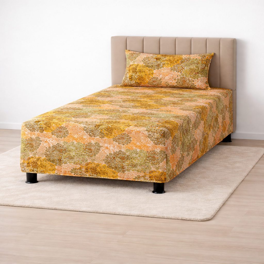 CAPA LUVA BOX SOLTEIRO BOX 2PÇS HIPERCAL ESTANPADO E LISO 200 FIOS em Oferta na Shopee