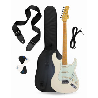 Guitarra Tagima Tg-530 OWH Off White Escala Clara Tw Series 3s 6c Stratocaster Kit