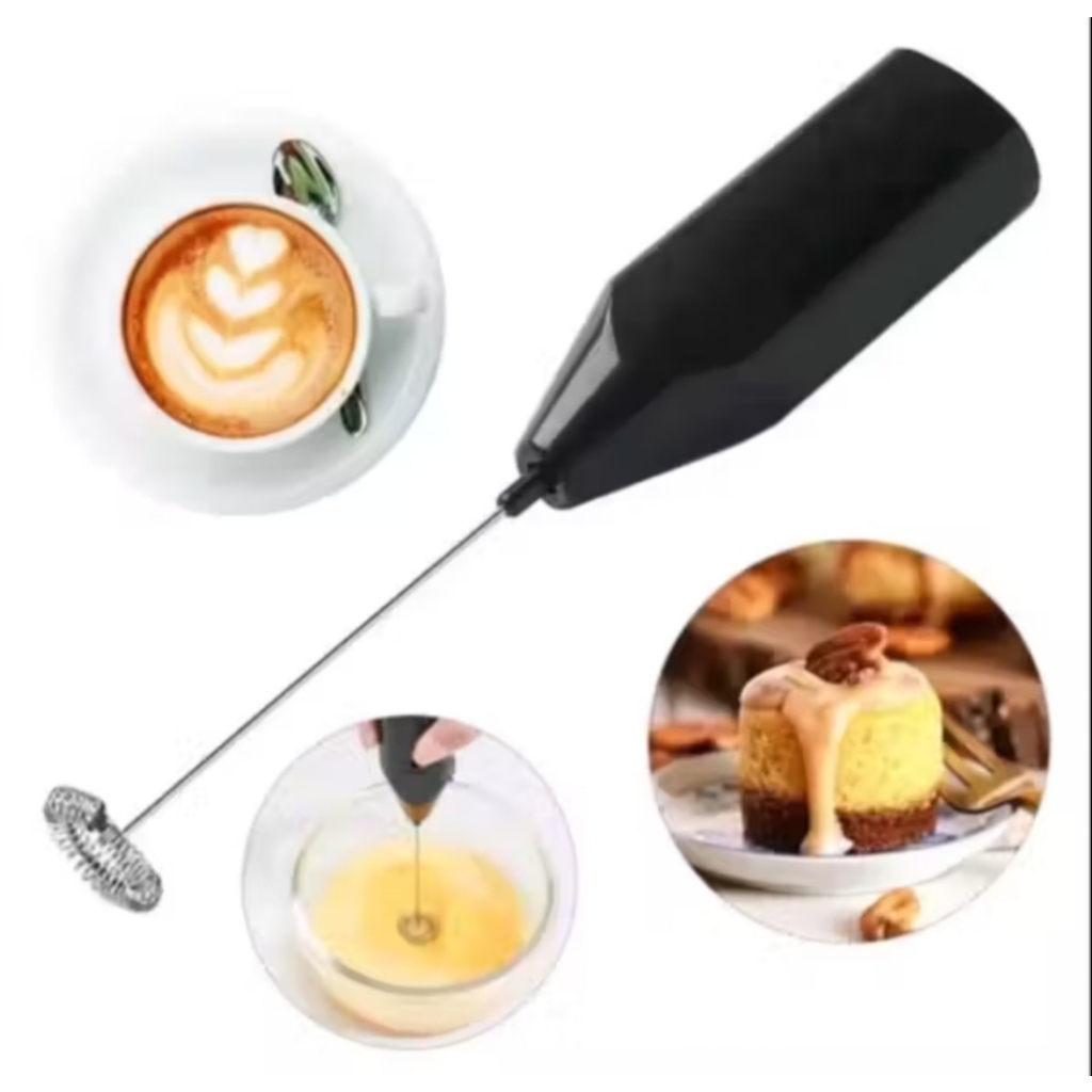 MIXER MISTURADOR DE BEBIDAS PORTATIL ELETRICO A PILHA