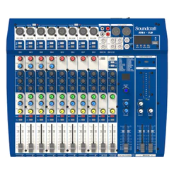 Mesa De Som Profissional Soundcraft 12 canais Mi-12 Series Console Original Mi12 Bluetooth USB