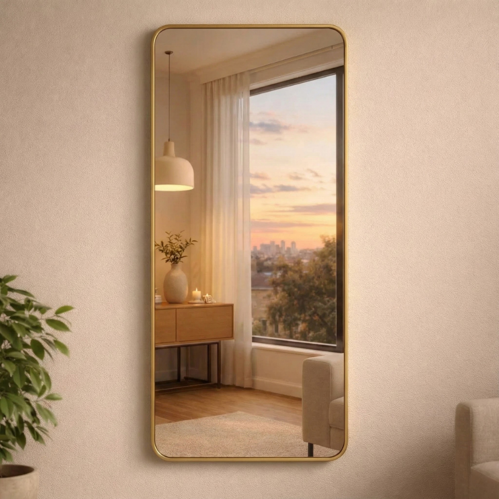 Espelho Orgânico 110x50 Luxo Venus Magnus Solis Urban Arcos em Oferta na Shopee