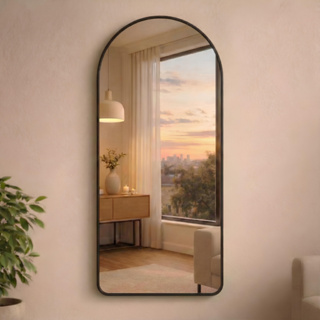 Espelho Design Arquitetura Orgânico Dourado Preto Offwhite em Oferta na Shopee