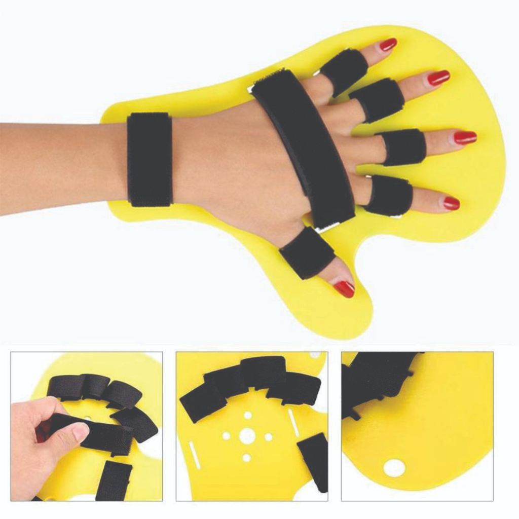 Órtese Separador Dedos Mão Direita Tala Ortopédico Atrofiado