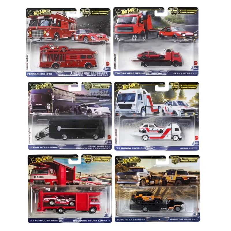 Hot Wheels Premium Team Transport - Mattel em Oferta na Shopee