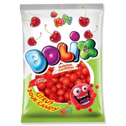 Bolix Bala Azedinha Sabor Cereja Kuky 500g
