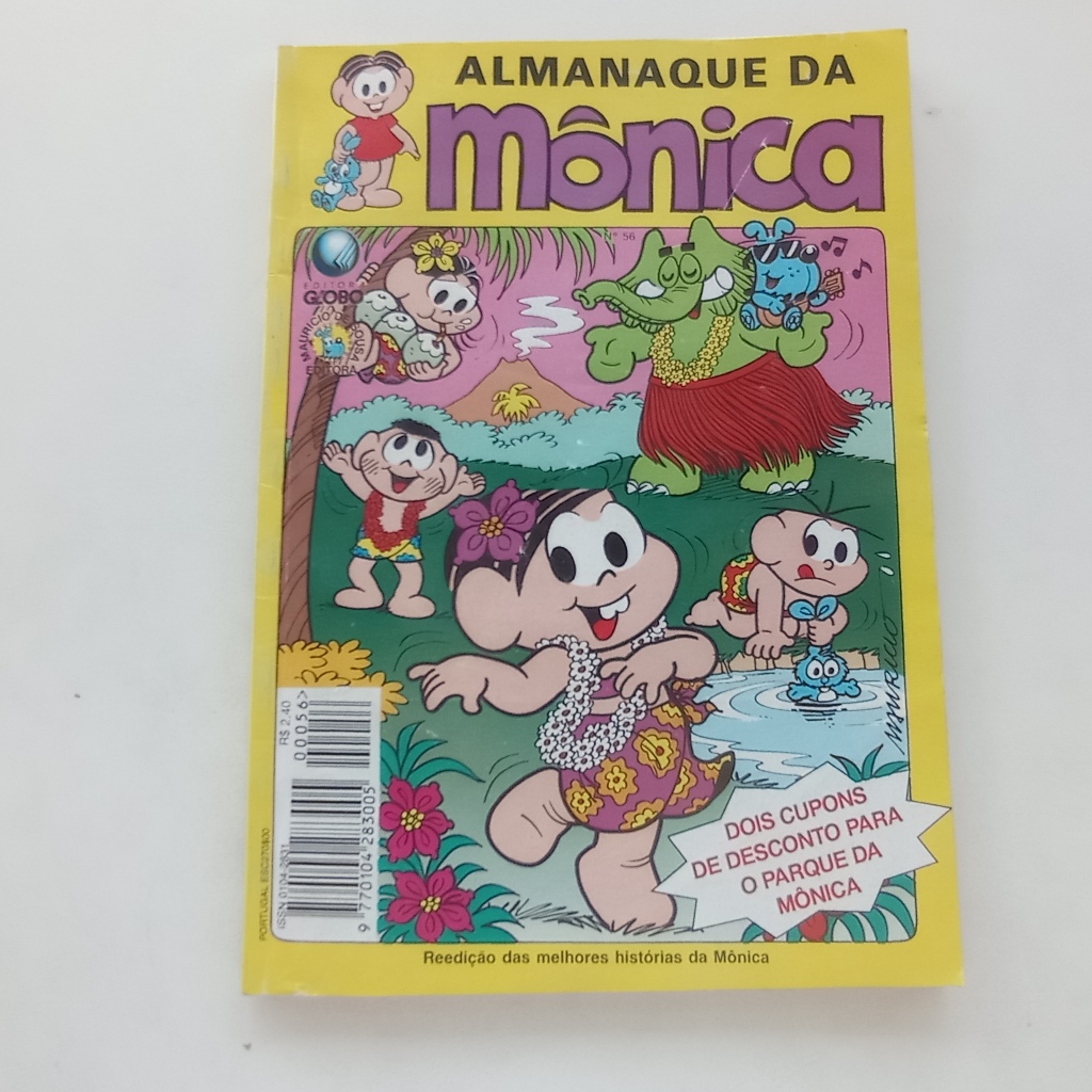 Almanaque da Mônica nº 56 - Ed. Globo -1996