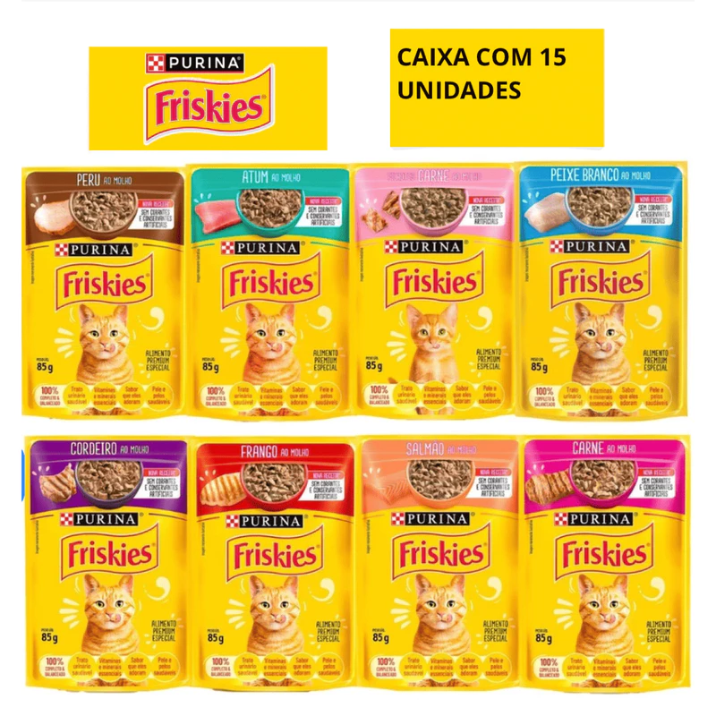 🎉 Friskies para Gatos: 47% de Desconto!