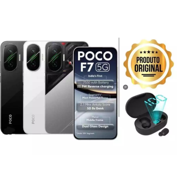Xiaomi POCO F7 5G | 12GB RAM + 512GB ROM | NFC | Smartphone Original