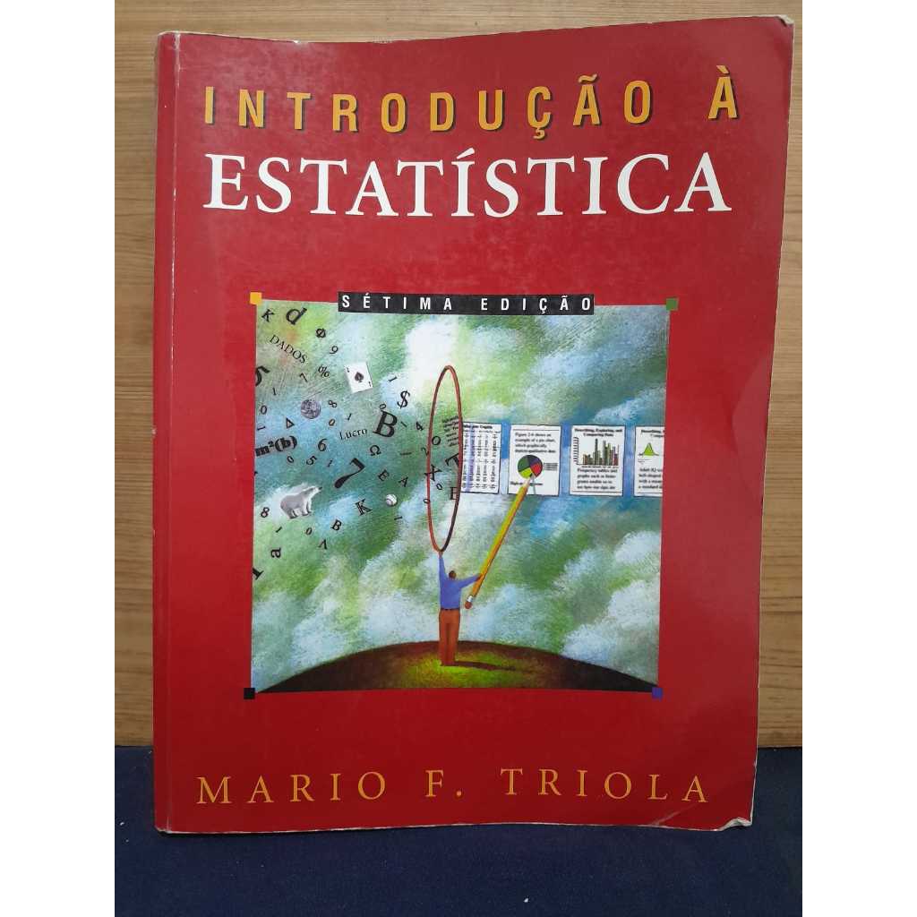 Capa do livro Introducao a estatistica