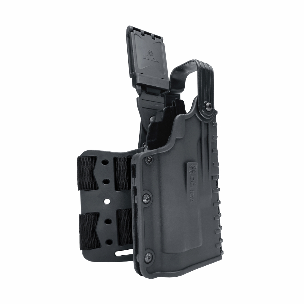 Coldre Baep Coxa Destro Coxa Black Ops-v5 Preto Glock G22 Geração 5 Pro