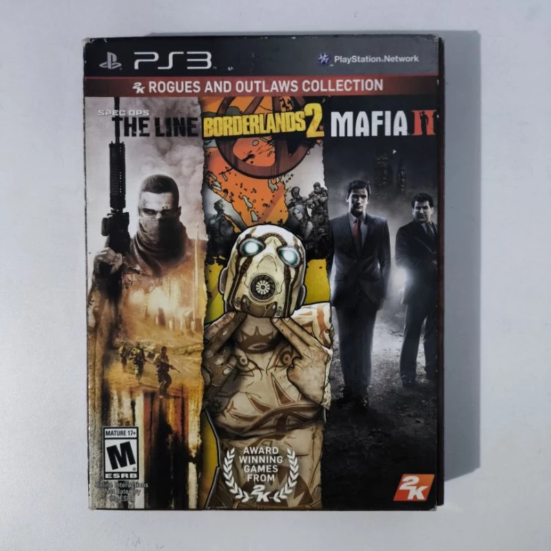 Box Rogues And Outlaws: Spec Ops Borderlands 2 Mafia 2 Jogo