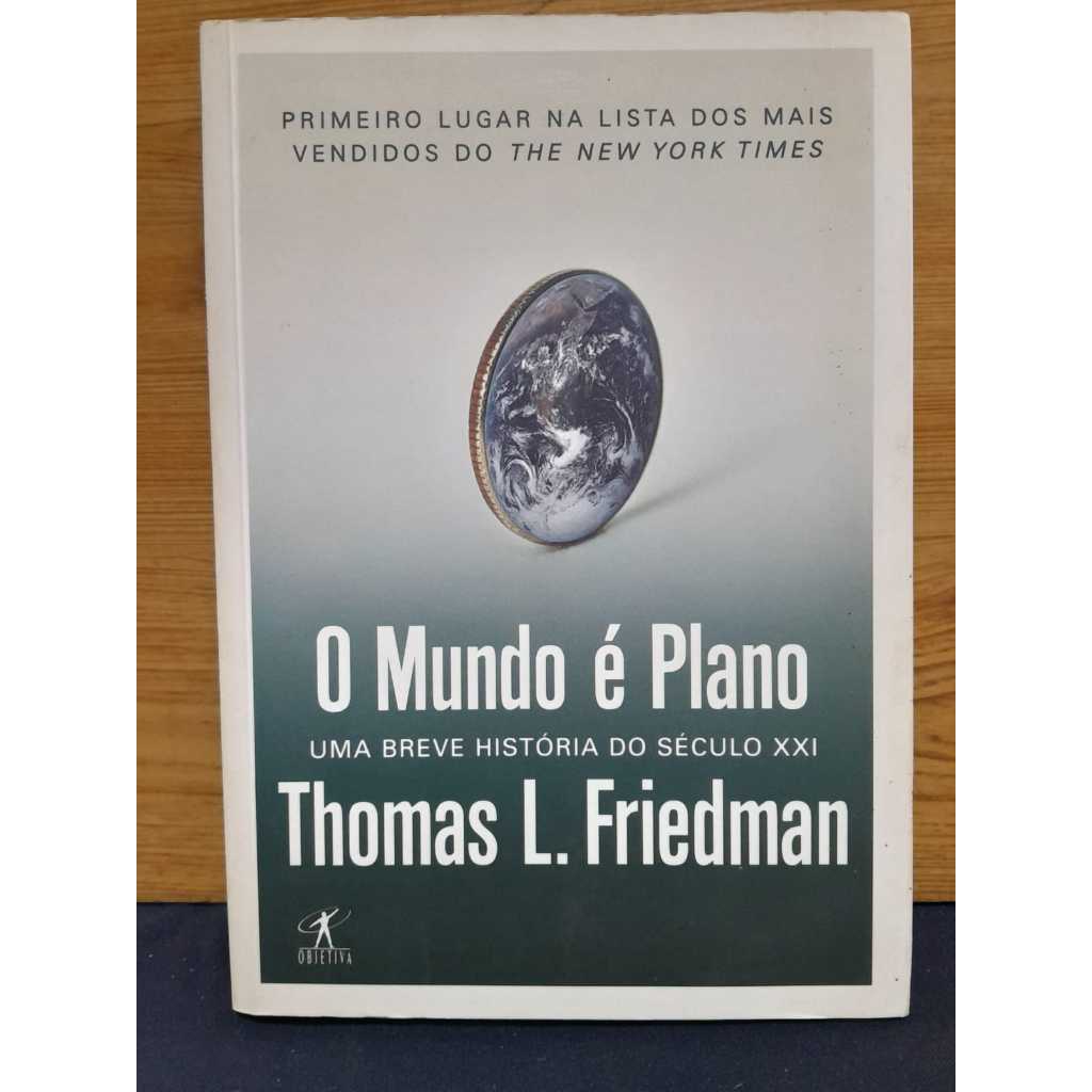 Capa do livro O mundo é plano