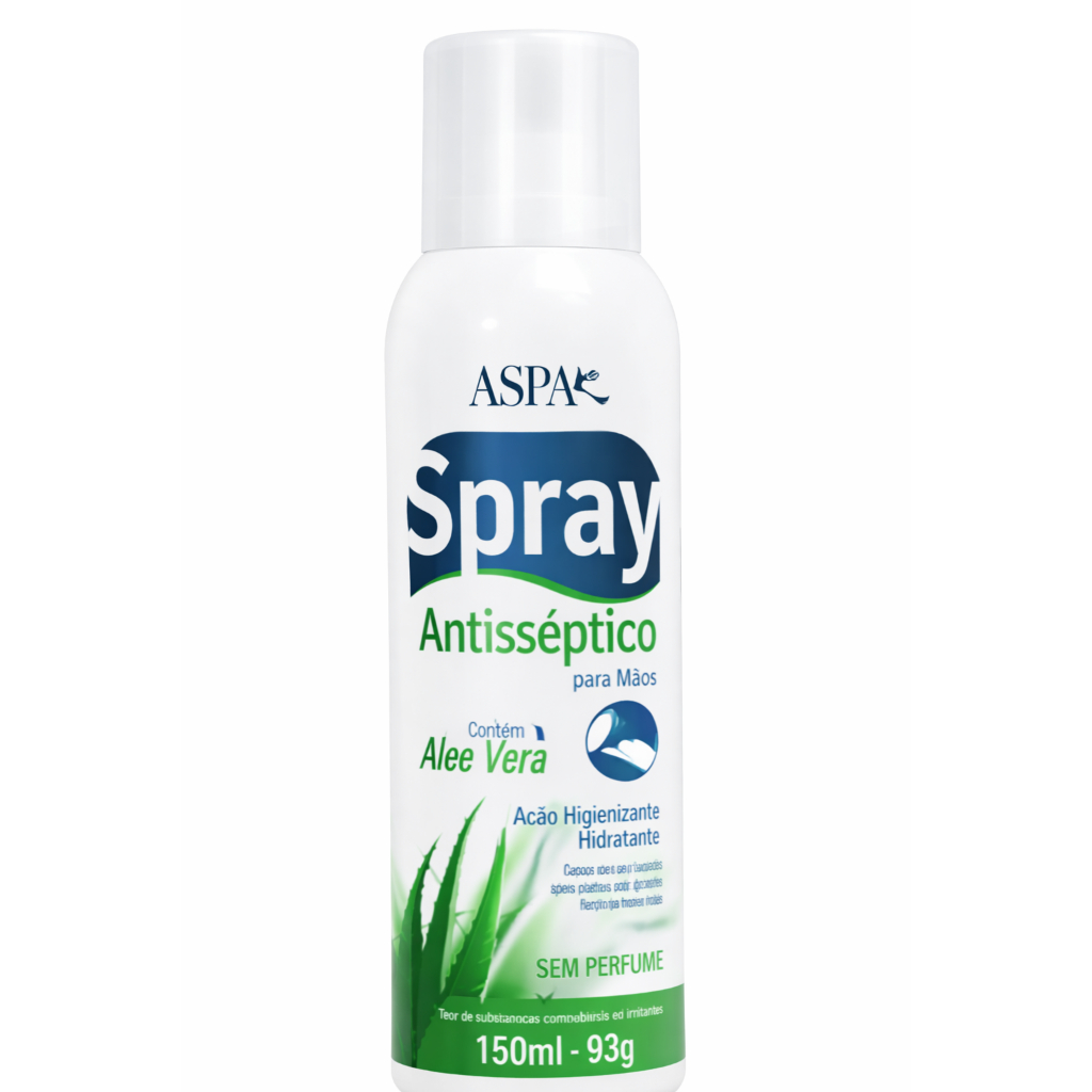 Spray Antisséptico para as Mãos Aspa 150ml