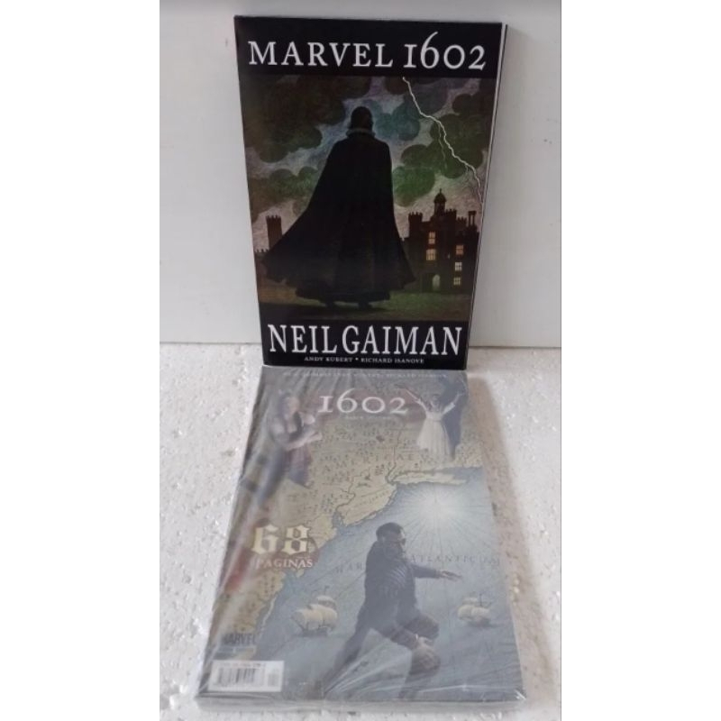 1602 - Minissérie/Panini - Completa 4 Hq (2004) Neil Gaiman (Acompanha BOX para guardar a Coleção)
