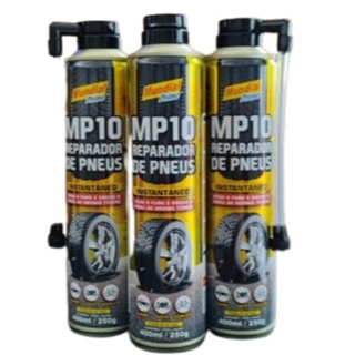 Kit 3 Spray Reparador de Pneus 400ml Veda Furo Instantâneo em Oferta na Shopee