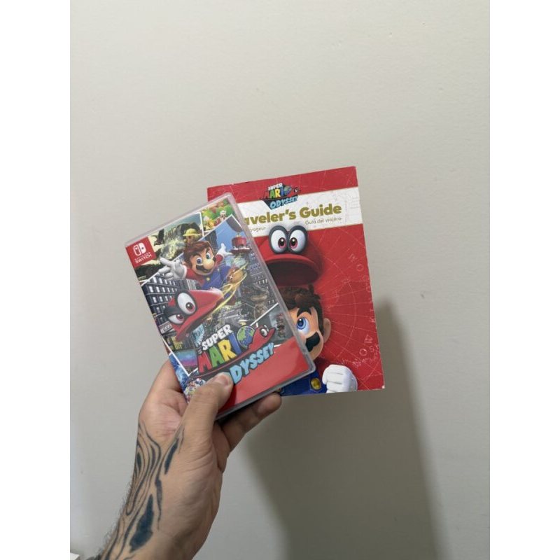 JOGO SUPER MARIO ODYSSEY EDIÇÃO ESPECIAL TRAVLERS GUIDE NINTENDO SWITCH