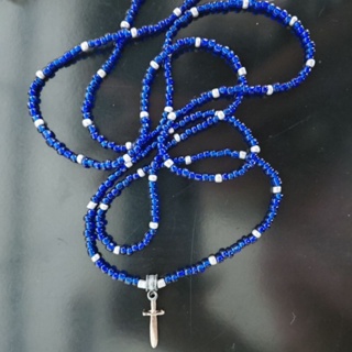 Guia de Ogum | pingente, c/ firma, 60cm em Oferta na Shopee