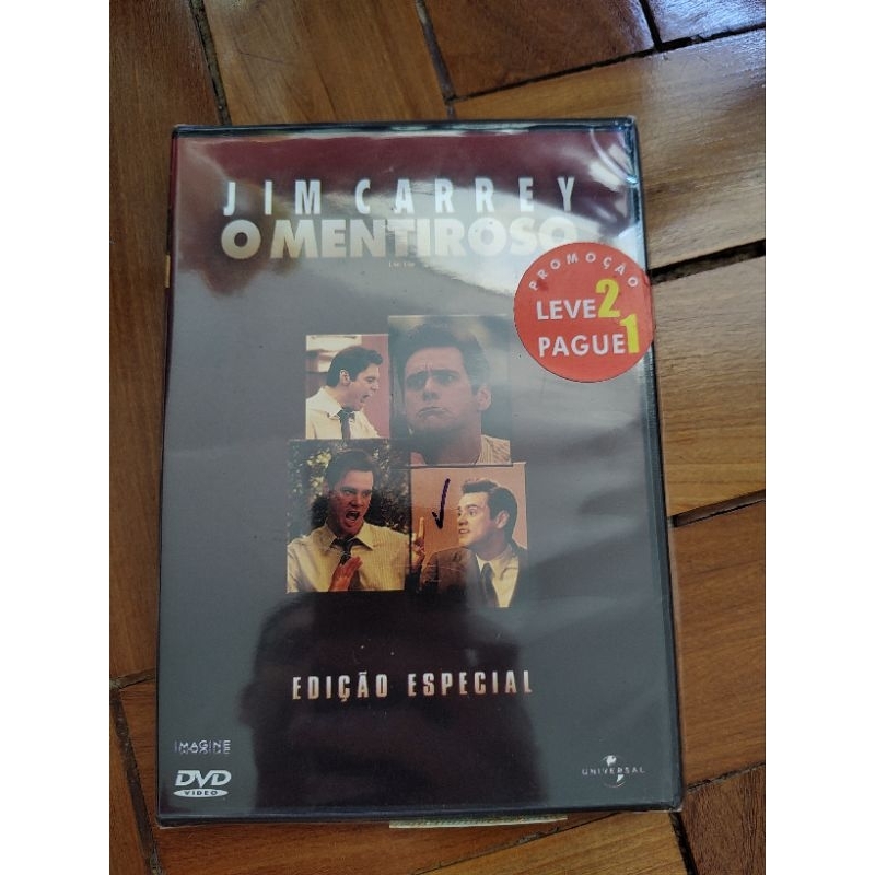 DVD O Mentiroso - Jim Carey Edição especial - lacrado
