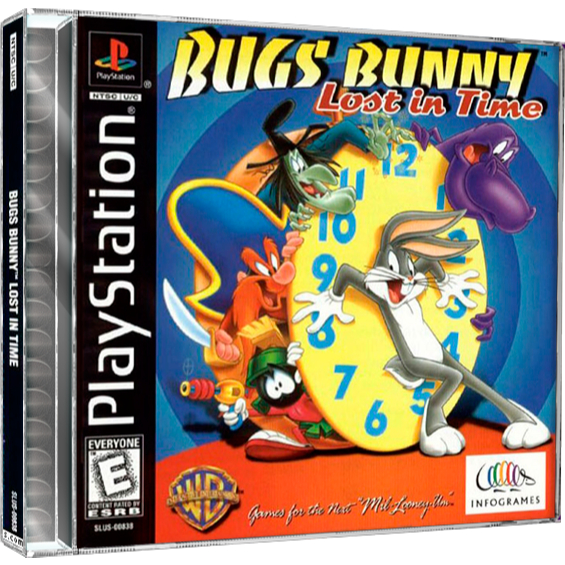 Jogo Bugs Bunny - Lost in Time para play1 psone