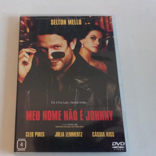 Dvd Meu Nome Não É Johnny (2008) Selton Mello
