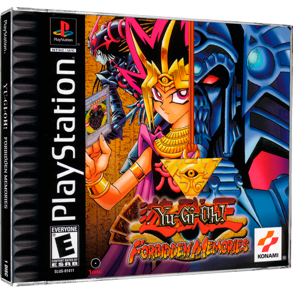 Jogo Yu gi Oh Forbidden Memories para Play 1 PsOne