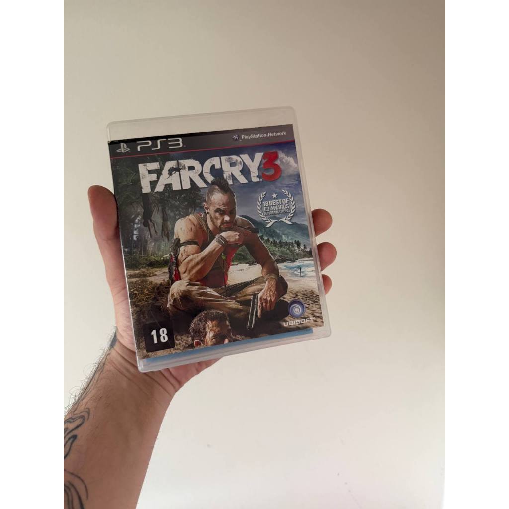JOGO FAR CRY 3 PS3 MIDIA FISICA ENVIO IMEDIATO PLAYSTATION 3 FARCRY 3