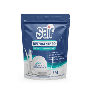 Detergente em Pó 1KG Lava Louças Saif em Oferta na Shopee
