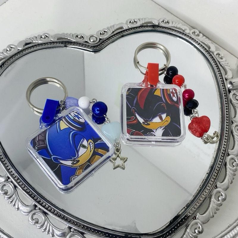 Chaveiro acrilico personalizado Sonic |Shadow| Amy Rose |Rouge the bat| Tails |  Knuckles em Oferta na Shopee