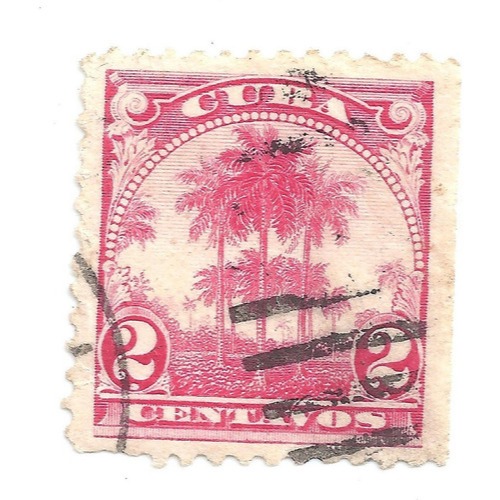 Selo Postal Antigo Cuba 2 Centavos Ano 1899 - F09