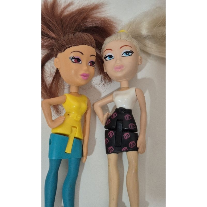 Kit com Duas Boneca Bratz Miniaturas 13cm