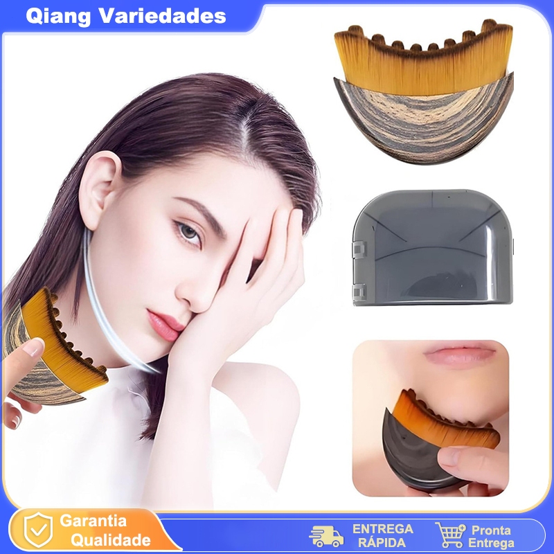 Escova Facial Massageadora Para Drenagem Linfática