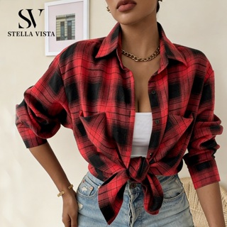 SV Camisa Xadrez Feminina de Algodão para Festa Junina em Oferta na Shopee