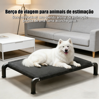 cama pet impermeável Suspensa Elevada Portátil Respirável E Confortável Para Pets Cães Gatos Ideal para Verão e Viagem em Oferta na Shopee